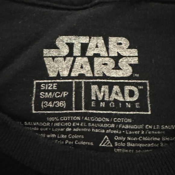 Star Wars Men’s Shirt YODA WANTED. Sze S - Picture 3 of 4